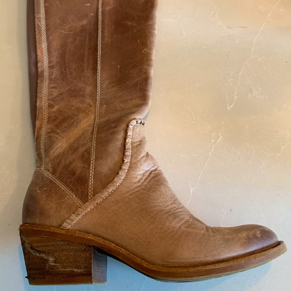 SOFFT Anniston knee high boot in light tan